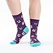 Sock It To Me, Smarty Cat, Women's Crew Socks, Nerdy Cat Socks