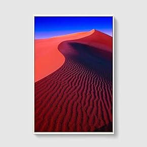 Framed Canvas Home Artwork Decoration Desert Canvas Wall Art for Living Room, Bedroom - 16x24 inches