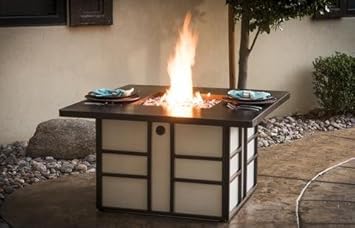 Amazon Com Meridian Outdoor Living Stalwart Natural Gas Fire Pit