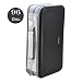 CD DVD Wallet, Wismart 96 Capacity Heavy Duty Sturdy DVD Storage Hard Shell CD Disk Holder DVD Case VCD Wallets Blu-ray Media Case Storage Holder Organizer Wallet,96 Capacity (Black)