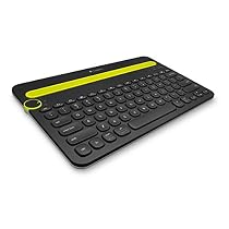 Logitech Bluetooth Multi-Device Keyboard K480 for Computers, Tablets and Smartphones, Black
