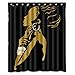 KXMDXA African Woman Waterproof Polyester Fabric Shower Curtain 60 x 72 inch