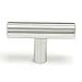 Probrico PD201HSS Kitchen Cabinet Drawer Handles And Pulls Stainless Steel,5 Pack (T-Knob, 5 Pack)