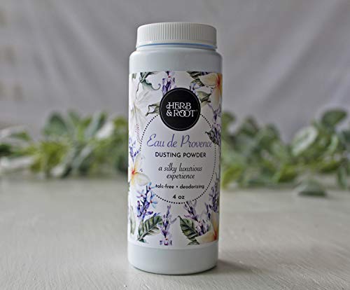 image for Herb & Root Lavender Jasmine, Bergamot, Talc-Free, Silky Dusting Powde