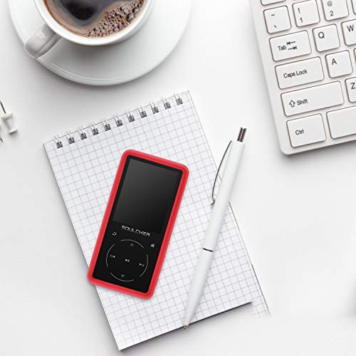 Fromsky Case for Soulcker D16 MP3 Player, Silicone Skin Protective Cover Case (Red) - Thumbnail 5