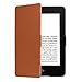 OMOTON Kindle Paperwhite Case Cover - The Thinnest Lightest PU Leather Smart Cover Kindle Paperwhite fits All Paperwhite Generations Prior to 2018 (Will not fit All New Paperwhite 10th Gen), Brown