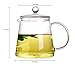 Xiazhi Glass Teapot, Glass Teakettle, Stovetop Safe, 37oz / 1100ml