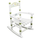 Fantasy Fields - Alphabet Thematic Kids Wooden Rocking Chair | Imagination Inspiring Hand Crafted & Hand Painted Details   Non-Toxic, Lead Free Water-based Paint