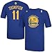 NBA Golden State Warriors Klay Thompson #11 Men's 7 Series Name & Number Short Sleeve Tee, Medium, Blue