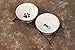 MushroomCat Cat Feeder-Metal Raised Elevated Food Water Double Ceramic Bowls-Raised Pet Dish(Beige)