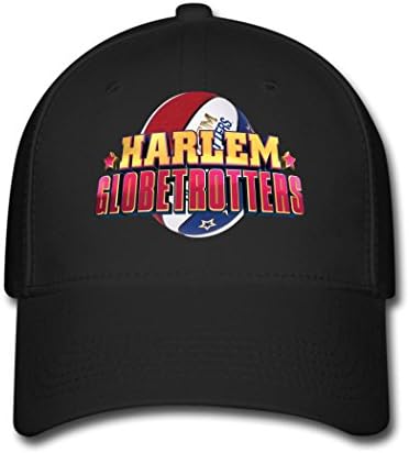 MUKIY Harlem Globetrotters Poster Design Baseball Caps adjustable hats Black