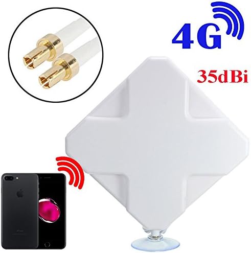 35dBi 3G 4G LTE Dual MIMO ANTENNA BOOSTER AERIAL TS9 plug Cable Telstra Huawei