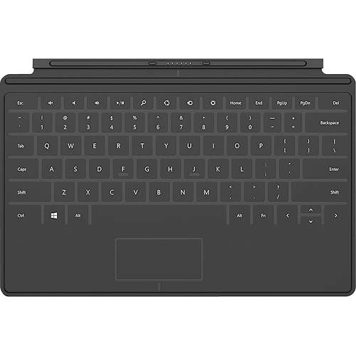 Microsoft Surface Touch Cover Keyboard | Black (Best Mouse For Clicking Fast)