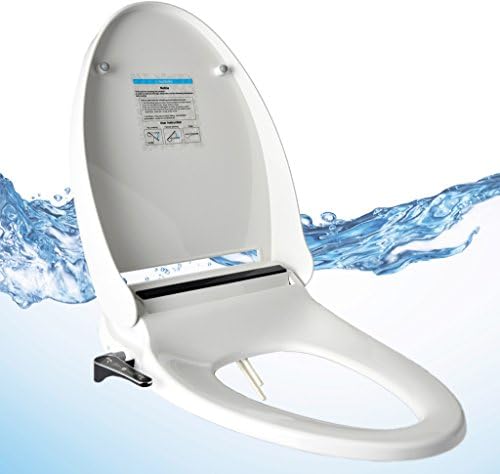 2017 New Ergo Bidet - Ergonomically and Intelligently Designed - Dual Wash Nozzles - Adjustable Water Pressure – Docking Station – Non-Electric Toilet Seat – 15-30 Minute Installation.