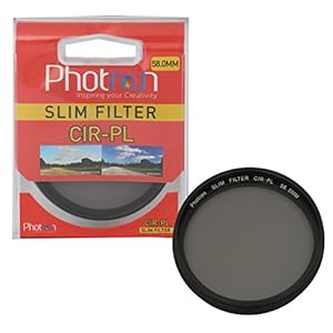 Photron 58.0mm Slim CIR-PL Circular Polarizer Lens Filter