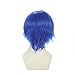 Cfalaicos Short Vocaloid-kaito Blue Anime Cosplay Wig