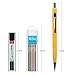 SoFire 6 Assorted Colors 0.7 mm Mechanical Pencil Set with 6 Tubes 0.7 mm Lead Refills and 1 Box Colored Lead Refills