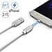 Magnetic Micro Mini 2 Cable, iKNOWTECH Extra Long 6.5 Feet/2M Android Version LED Display USB Sync & Charge Cable for Samsung Galaxy S4 S5 S6 S7 Edge Plus, HTC, LG, Tablet &Other devices (6.5 Feet/2M)