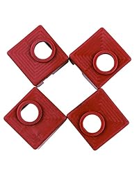 EAONE - Calcetines de silicona para calefactor de impresora 3D MK7 MK8 MK9, protección térmica, para Creality CR-10, 10S, S4, S5, Ender 3, ANET A8, 4 piezas