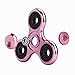 Metal Hand Spinner Toy,WINONE Al-Alloy EDC Spinner Fidget Toys Ultra Durable Stainless Steel Bearing High Speed 2-5 Mins Spins EDC ADHD Focus Anxiety Stress Reducer (Rose)