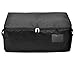 iwill CREATE PRO Seasonal Clothes Storage Bag, Comforter/Bedding/Quilt/Pillow Storage Organizer Bag, Black