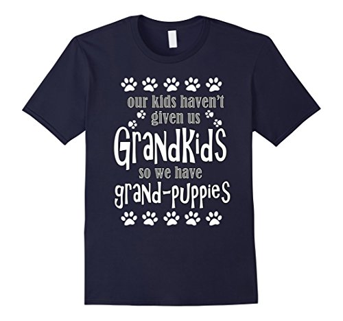 Men's We Have Grandpuppies XL Navy