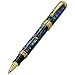 Xezo Maestro Natural Sea Shell Fine Rollerball Pen with 18K Gold Plated Parts. Exquisite Gift. No Two Pens Alike (Maestro Sea Shell RPG)