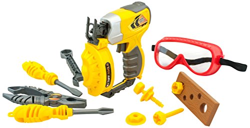 Lanard Tuff Tools Multi-Tool Nail Gun Toy Figure Tools, 15.00 x 3.50 x 8.00 - Thumbnail 3