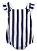 Newborn Baby Girl Striped Bodysuit Romper Jumpsuit Outfits Sunsuit Clothes (0-6 Months, Striped)