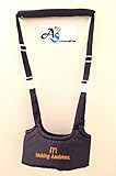 A&S Creavention® BabyWalker Baby Walking Protective Belt Carry Trooper Walking Harness Learning Assistant (Dark Blue)