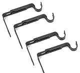 Umbra Adjustable Wall Bracket, Black Double