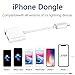 CAESGE Headphone Adapter for Phone Adapter 3.5mm Jack Charging Audio 2 in1 Jack Audio to 3.5mm Dongle