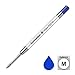 Schneider Slider 755 ViscoGlide Parker-style Ballpoint Refill, Blue Medium
