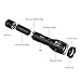 ALKAI Apollo Tactical Flashlight, 1200 Lumen Cree T6 LED, Bright Handheld Flash Light, 5 Modes Adjustable Focus, Water Resistant – Powered by 1 x 18650 Battery or 3 x AAA Battery (Not Included)