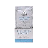 MT. CAPRA SINCE 1928 Clean Whey Protein | Grass-Fed Undenatured Goat Whey Protein from Pastured Goats, High in Branch Chain Amino Acids, Easy to Digest, 24 Grams Protein, Natural Vanilla - 10 Packets
