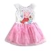 Coralup Little Girls Cotton Casual Dress(18 Months-8 Years)