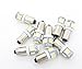 JKLcom BA9S LED Light Bulbs White 5050 5SMD BA9S 12V LED Light Bulb for Car Interior Light Bulb License Plate Light Bulb Car Replacement Lights Door Light,Pack of 20