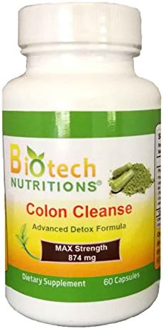 Biotech Nutritions Colon Cleanse Advanced Detox Formula 60 Capsules