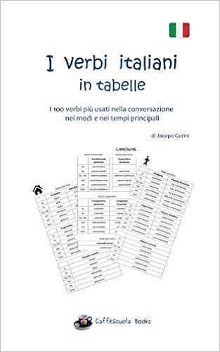 I Verbi Italiani In Tabelle I 100 Verbi Piu Usati Nella