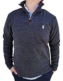 Polo Ralph Lauren Men Half Zip French Rib Cotton