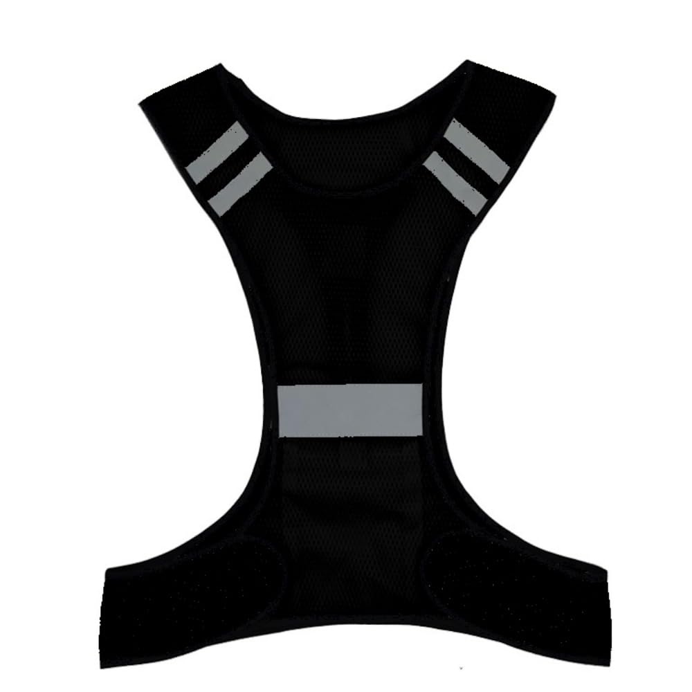 SSDH Safety Vest Reflective High Visibility Construction Work Vest For Men And Women (Black)