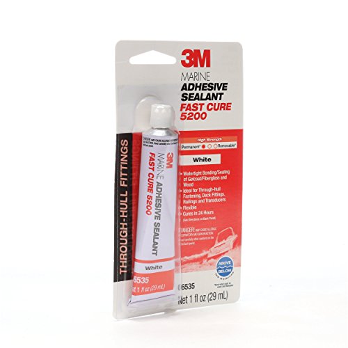 thumbnail image 2 of Marine Adhesive Sealant 5200 Fast Cure - 10 Oz White Waterproof Boat Sealant 2 of 4