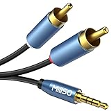 MillSO RCA to 3.5mm (6 Feet) AUX Adapter Cable 3.5