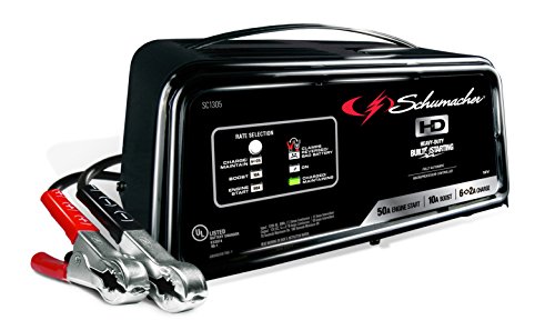 Schumacher SC1305 6/2/10/50A 12V Fully Automatic Battery Charger/Engine Starter