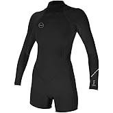 O'Neill Women's Bahia 2/1mm Back Zip, Long Sleeve, Spring Wetsuit