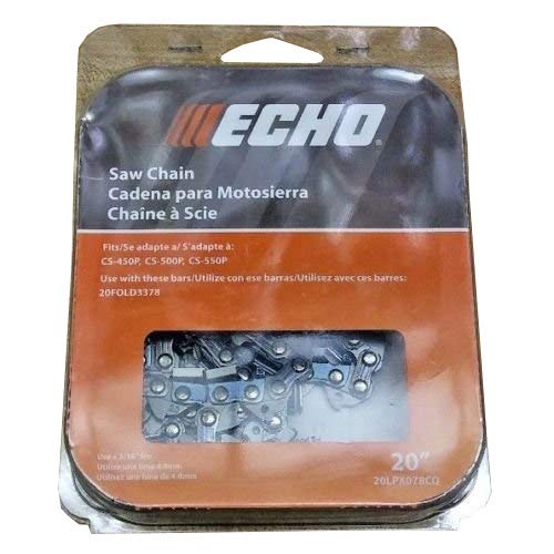 OEM Genuine Echo Micro Chisel Chain 72LPX70CQ Chainsaw Replacement Part 20â€ + (Free Two e-Books)