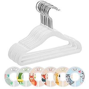 25 Pack Beige Etaoline Lot De 25 Cintres En Velours Beige Pour Enfants Et Bebes Rangements Cintres Bhattbros Com