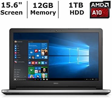 2016 Newest Dell Inspiron 15 6 Premium High Performance Laptop ショッピング Pc Amd A10 8700p Processor 12gb 10 Bluetooth Hdd Hdmi Silver Wifi Dvd Rw Webcam By Windows Ram 1tb