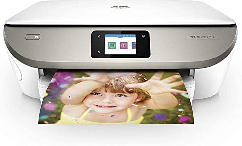 HP Envy 7134 4800 x 1200DPI A Jet d'encre Thermique A4 14ppm WiFi - Multifonctions (A Jet d'encre Thermique, 4800 x 1200 DPI, 125 Feuilles, A4, Impression directe, Gris, Blanc)