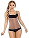 Lady Slim Fajas Colombianas Powernet Vest Waist Cincher Underbust Body Shaper 3 Hooks Postpartum Post Surgery